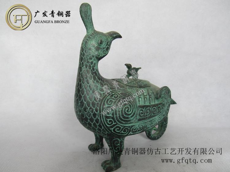 山西晋侯鸟尊 摆件