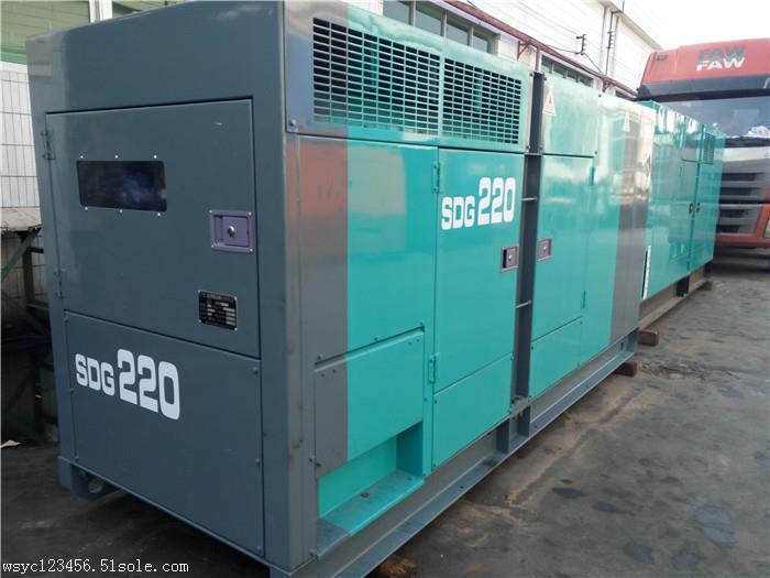 供应新款北越三菱发电机150kw低噪音柴油机