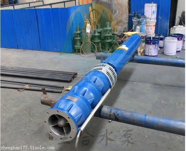 深井潜水泵安装真实图图片