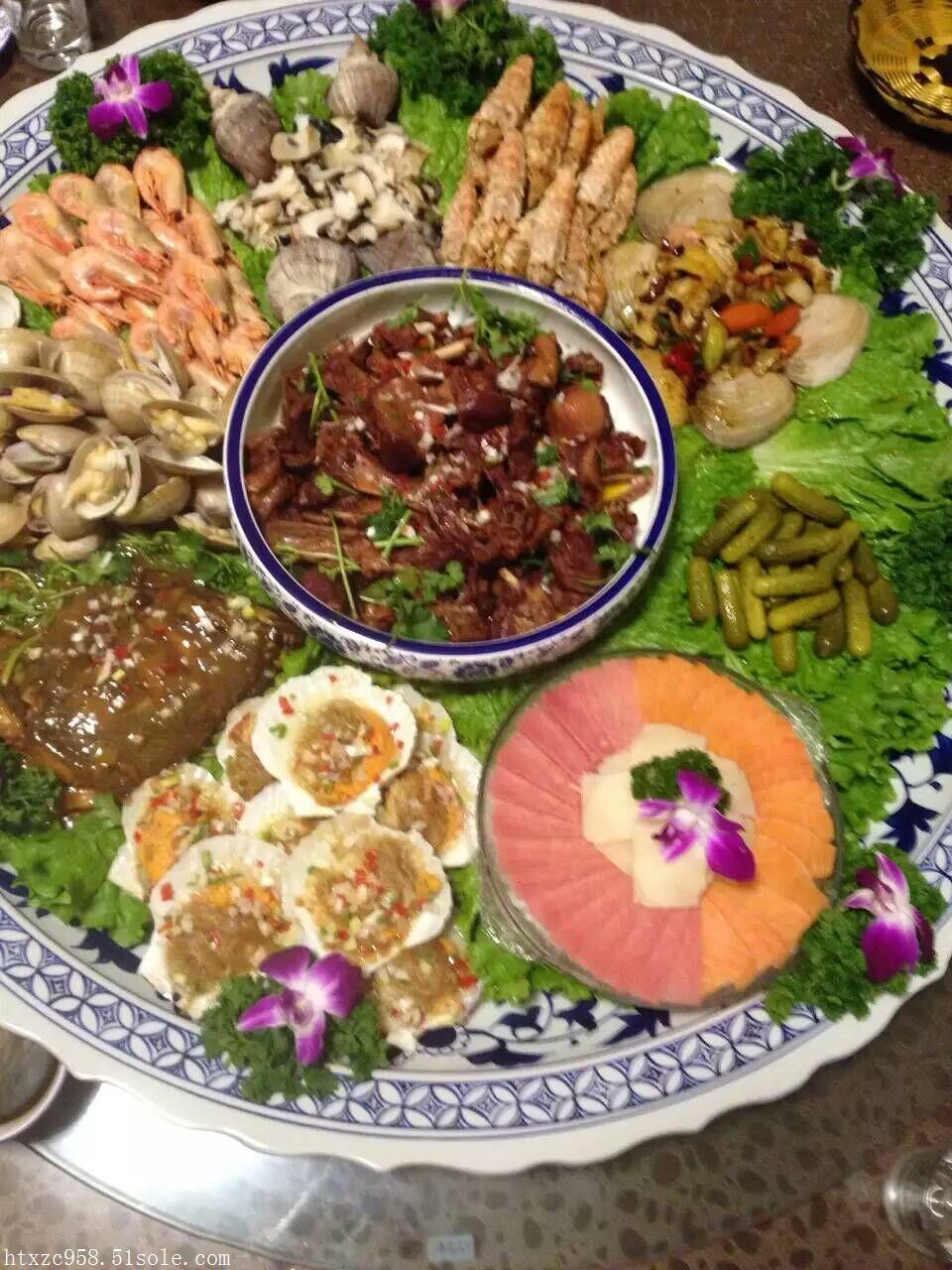 定制陶瓷大瓷盘大鱼盘厂家 青花大盘