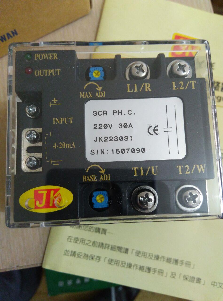 现货台湾JK积奇普通型单相SCR控制器JK2230S1