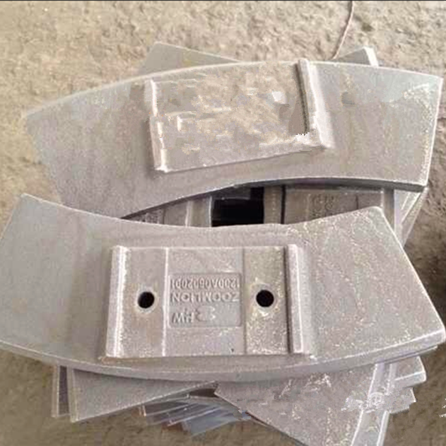 js2000搅拌机配件 弧衬板 山诚铸造厂专业铸造机械配件