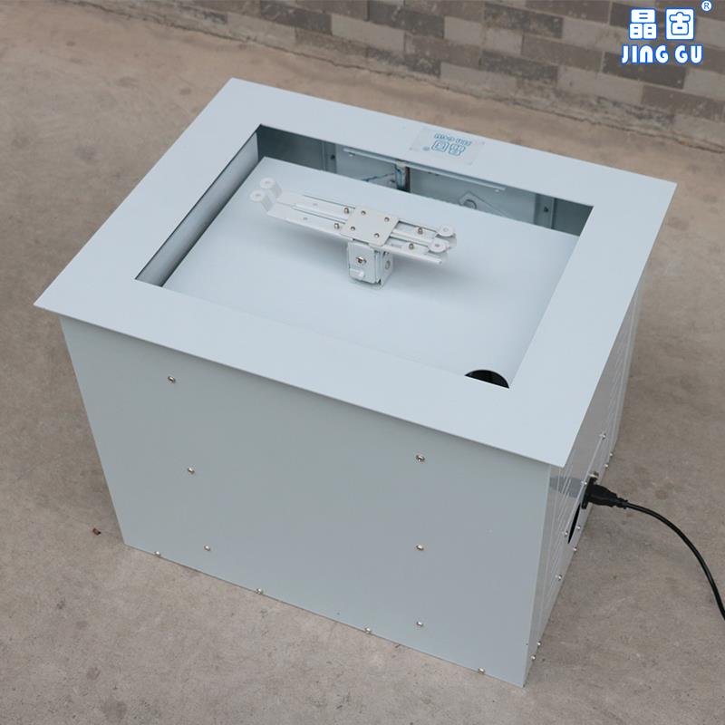 晶固盒式投影机桌面升降器 电动遥控升降投影机吊架