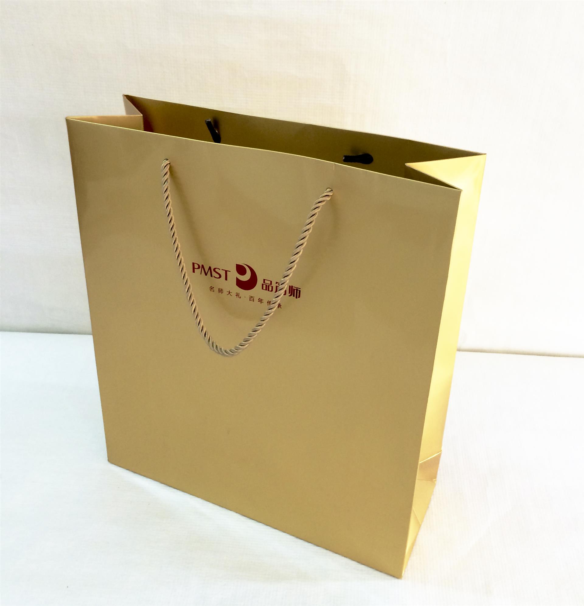 惠城区纸袋厂单双铜纸袋金卡纸袋印刷清晰款式多样