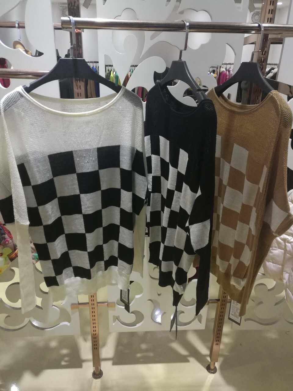 15年秋冬精品 戈诗比雅重工打底抗起球羊毛衫 品牌折扣