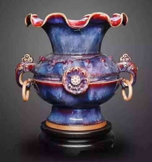 孔相卿大师东盟十国国礼钧瓷珍品太平有象 正品行货