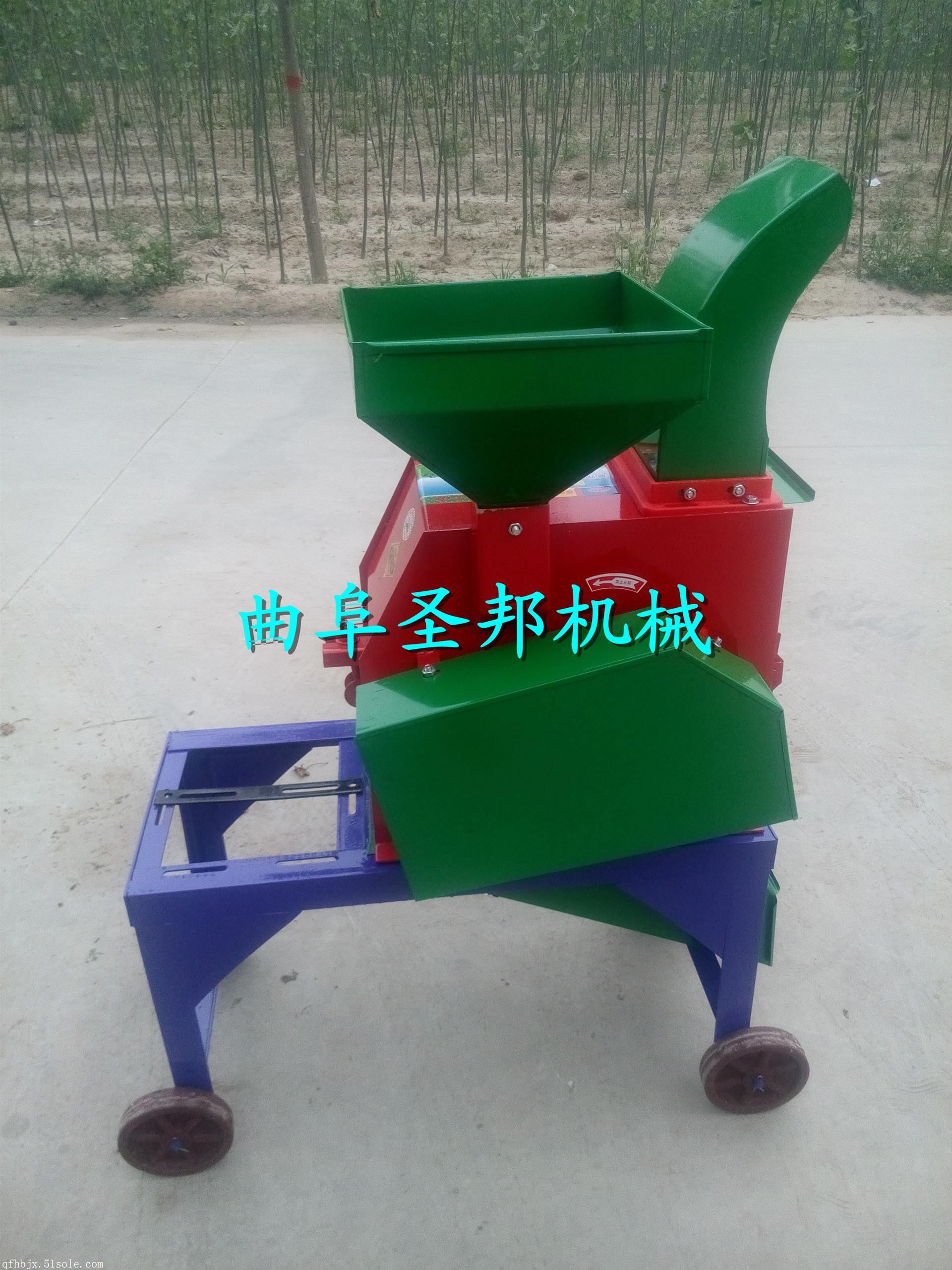 玉米秸秆粉碎铡草机 造料铡草机