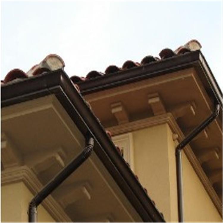 供济南别墅建筑屋面用排水铝合金雨水管