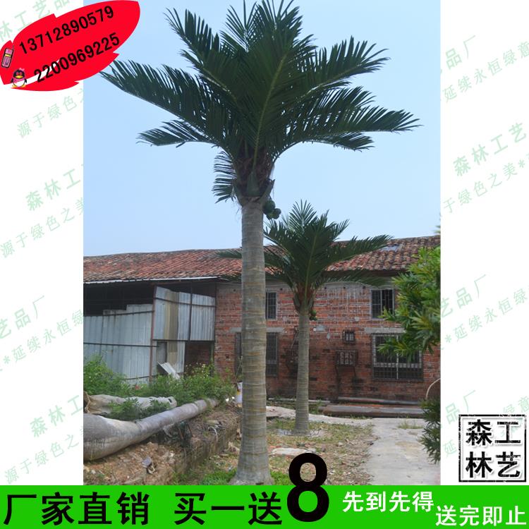 专业生产仿真椰子树 优质椰子树低价格 仿真椰子树生产厂家