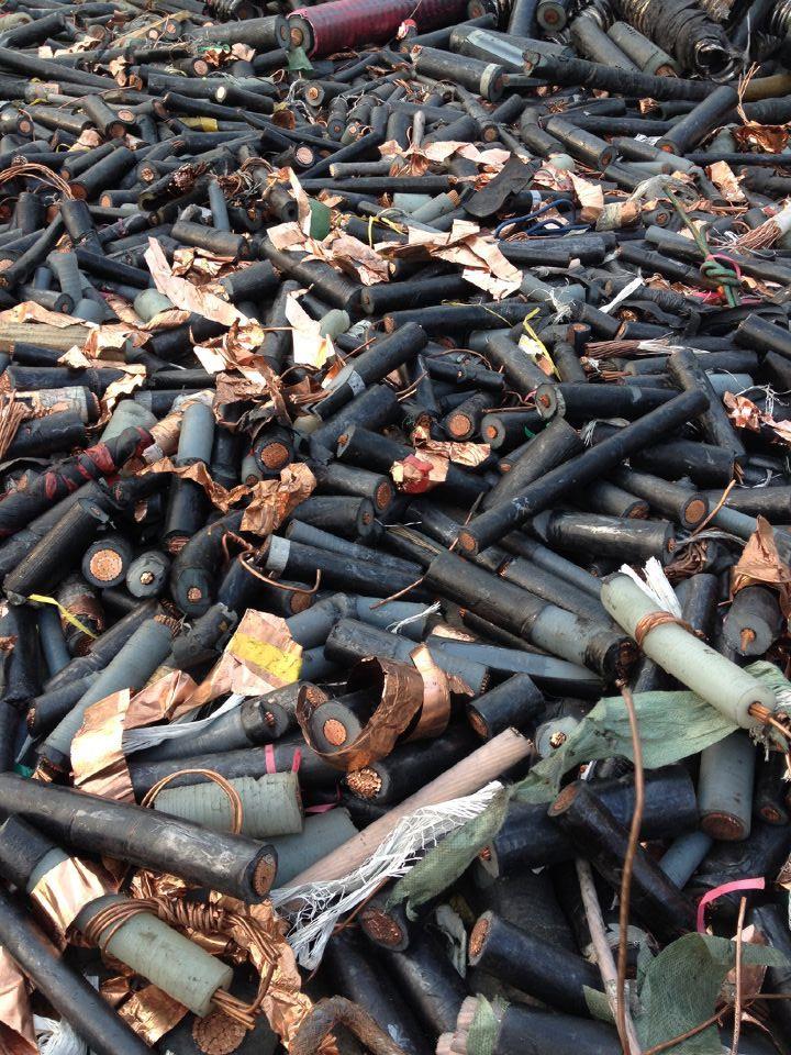 常年高价回收废旧电缆线废铜